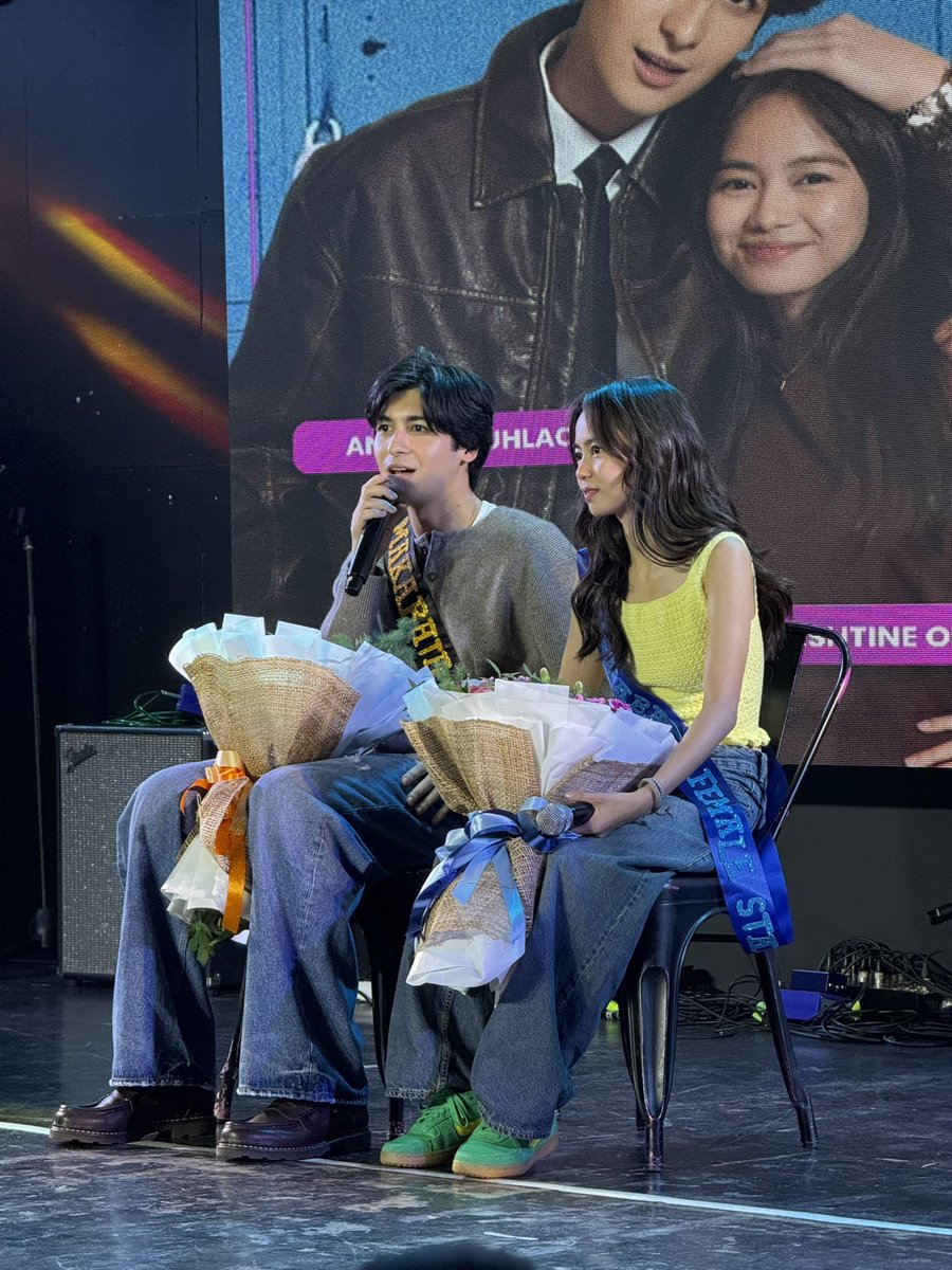 StudioVivaPH's tweet image. Kitang-kita sa mga mata ng #JayFer ang saya dahil sa pagmamahal ng fans 🤩

✨ Fan Meet and Greet with Andres Muhlach and Ashtine Olviga ✨

Ang Mutya ng Section E (The Dark Side) schedule Update! Our pilot episode is officially dropping on Dec 5 — get ready!