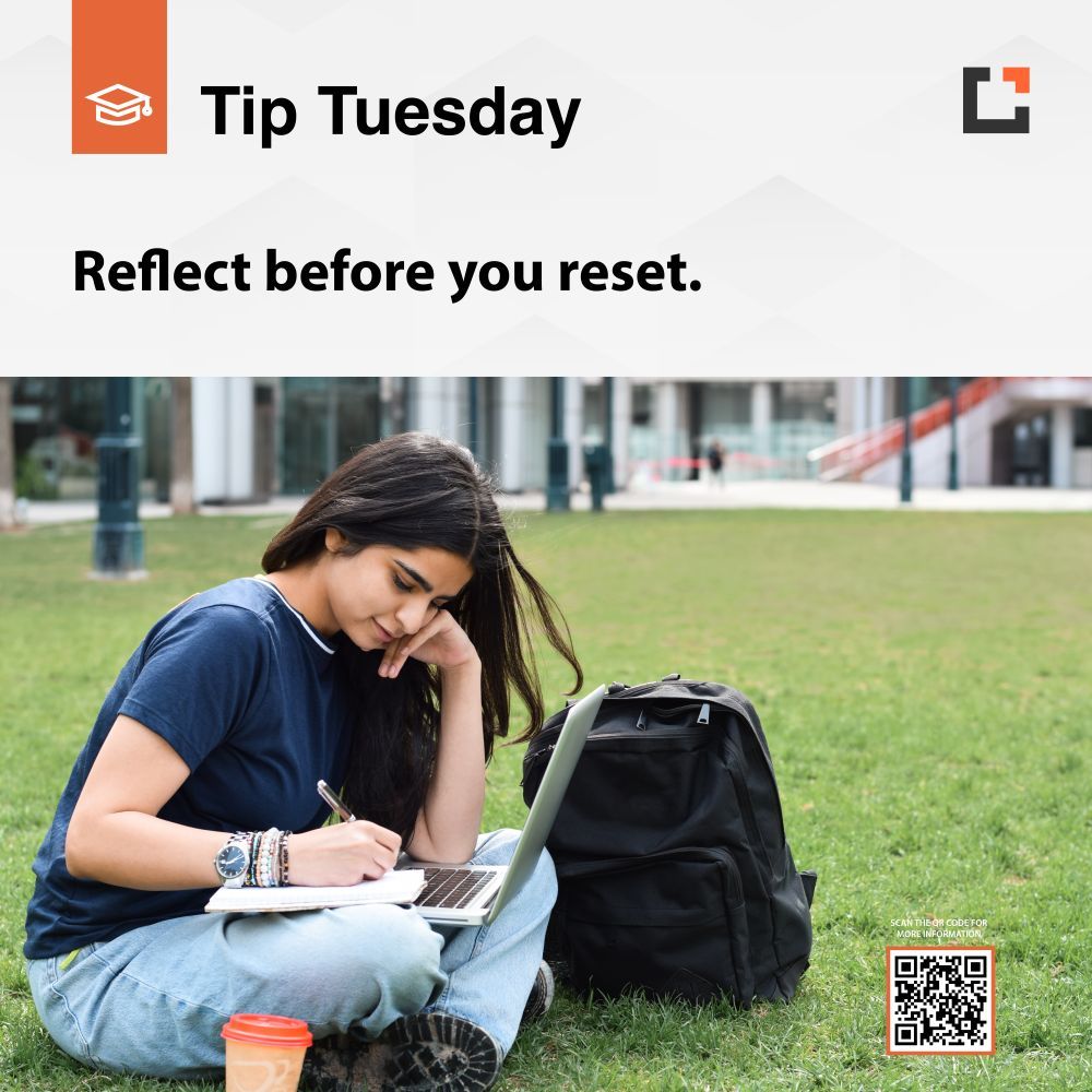 Don’t just make goals, study the lessons that shaped them.

#TipTuesday #Learntochangetheworld #HigherEducation #Reflection