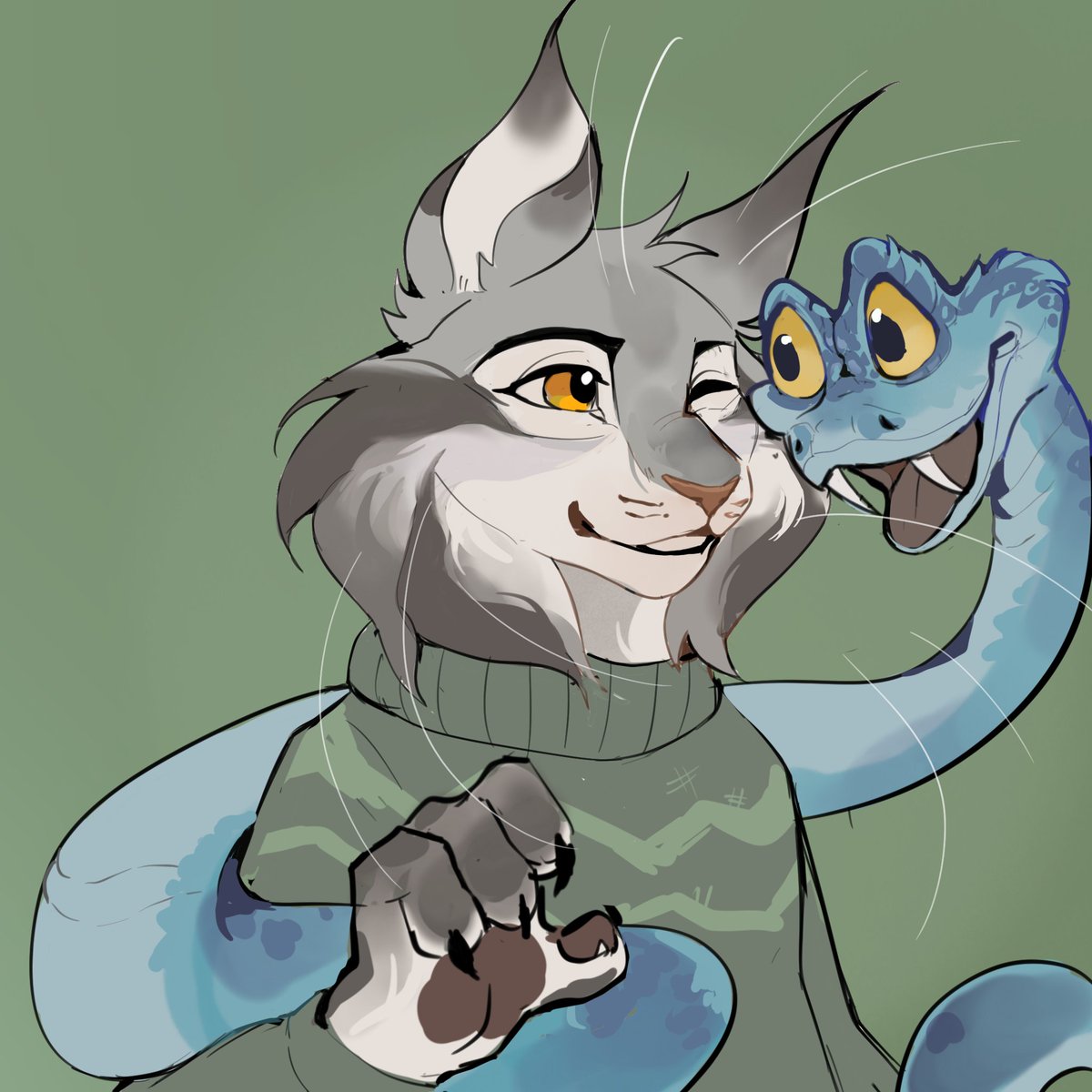 Osse1n's tweet image. #PawbertLynxley #Pawbert #Zootopia2