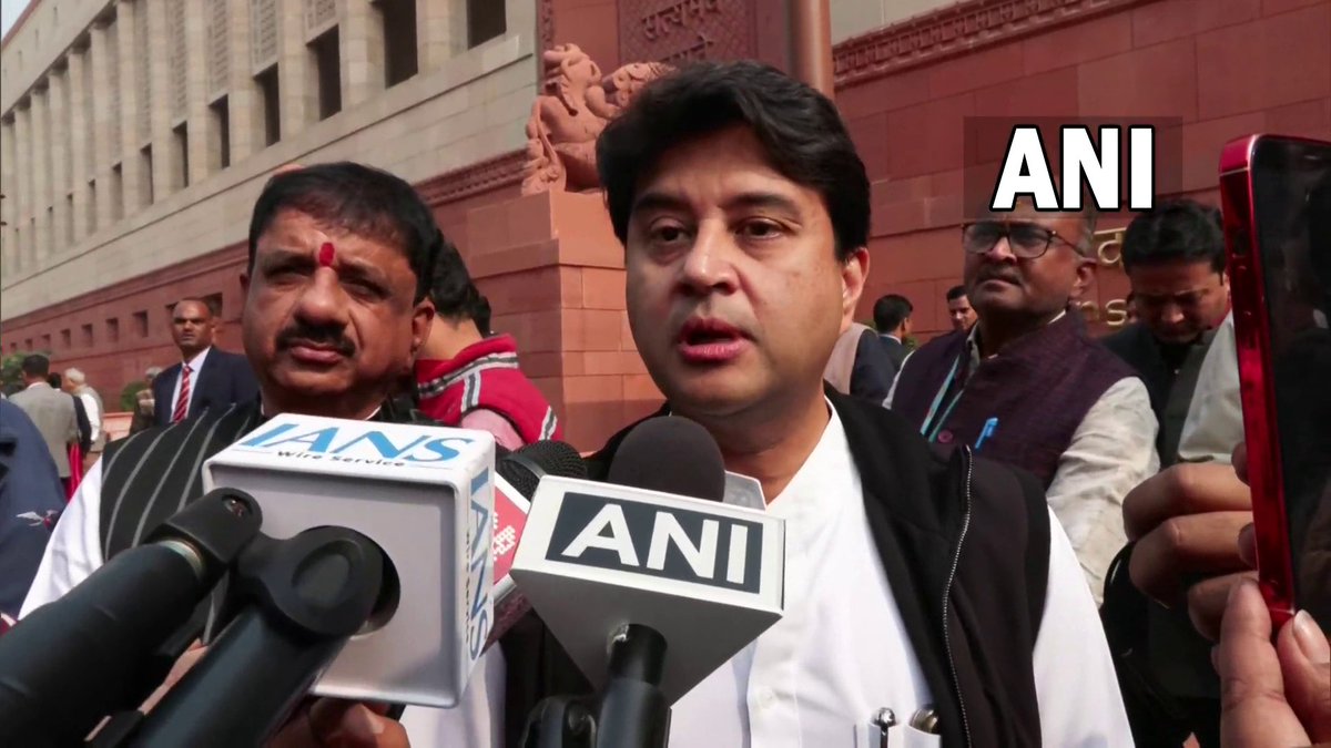 ANI's tweet image. #WATCH | Delhi | &quot;... If you don&apos;t want Sanchar Sathi, you can delete it. It is optional... It is our duty to introduce this app to everyone. Keeping it in their devices or not, is upto the user...,&quot; says Union Minister for Communications Jyotiraditya Scindia.