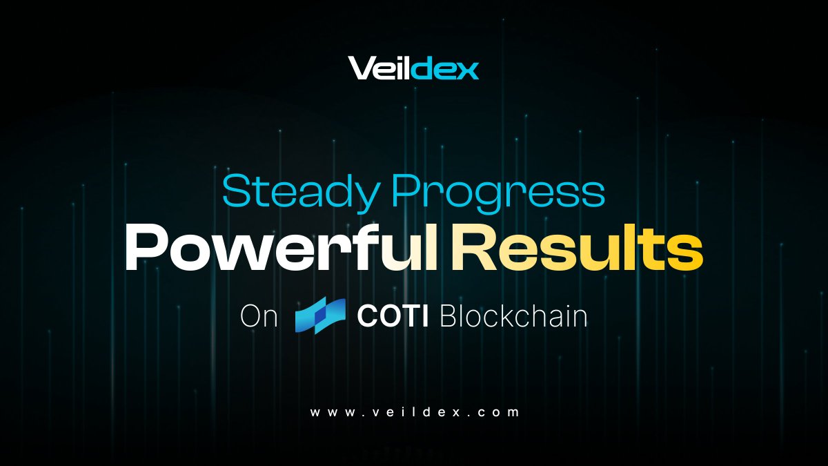 Veil_Dex's tweet image. Mining activity is rising — more miners, more referrals, and stronger competition every day.

No hype — just steady and consistent progress.

Keep mining. Keep growing.

#VeilDex #COTI