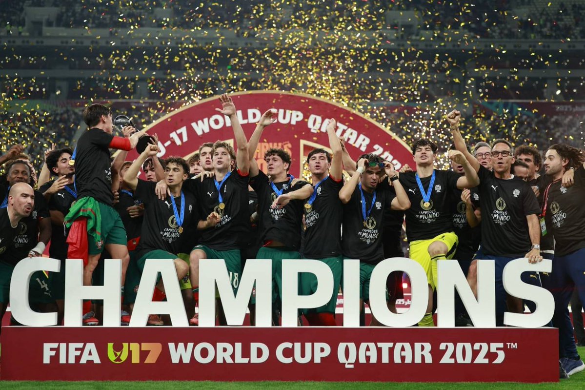 zonewebofficial's tweet image. ポルトガルが優勝を果たしたU-17ワールドカップ🇵🇹

EUROとワールドカップの2冠を達成🏆

そして優勝国に唯一の黒星をつけたのは日本でした🇯🇵

#U17WC