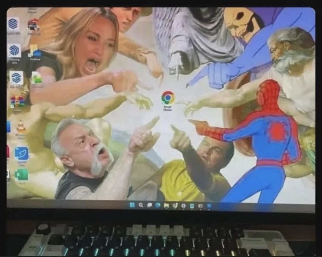 my mom couldn’t find google chrome so I did this on her laptop.