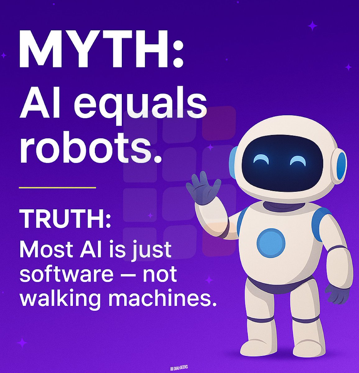 dialthegeeks's tweet image. Myth-busting AI! 🤖💡 Think AI is magic? Think again! We&apos;re debunking common AI myths and sharing the real deal. Follow us for the latest tech insights! 👉
Facebook: facebook.com/dialthegeeks 
Instagram: instagram.com/dialthegeeks.c…
#DialTheGeeks #TechSolutions #WebDesign #WebDevelopme