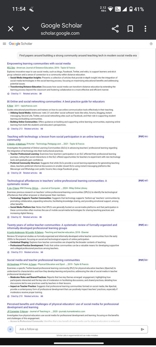 Working on the community aspect of our startup.

It'll be much more than a whatsapp group or a reddit forum.

We're focusing on it as another product vertical, and wish to innovate there to enable the actual 'community' feeling and engagement.

(Scholar Labs is lowkey helpful!)