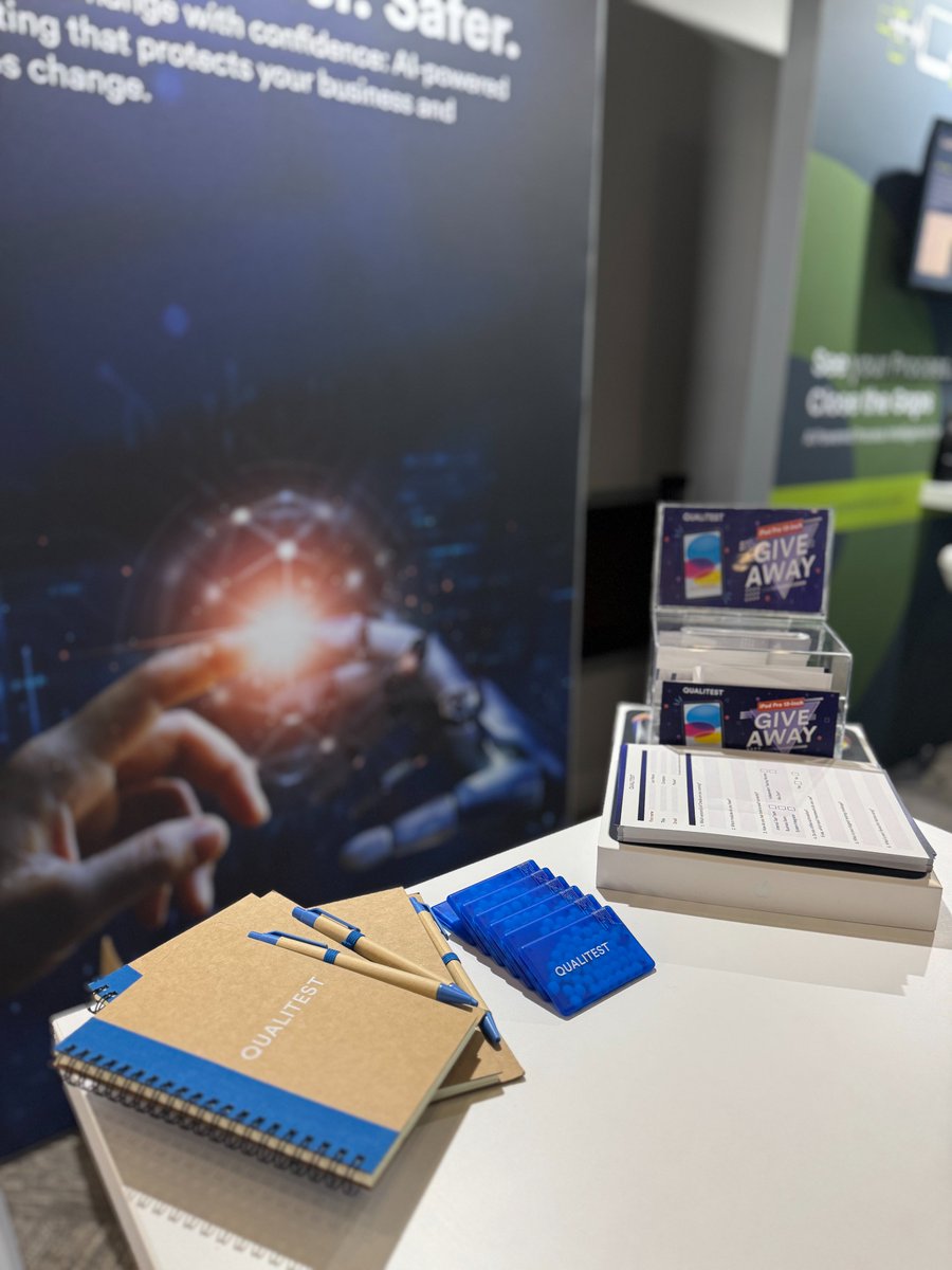 Qualitest's tweet image. That’s a wrap on Day 1 of #UKOUG2025!  

Great discussions yesterday on AI-driven quality. If you missed us, the @Qualitest team will be back at The Eastside Rooms today.  

See you there!

@UKOUG #OracleTesting #QualitestAtUKOUGDiscover2025