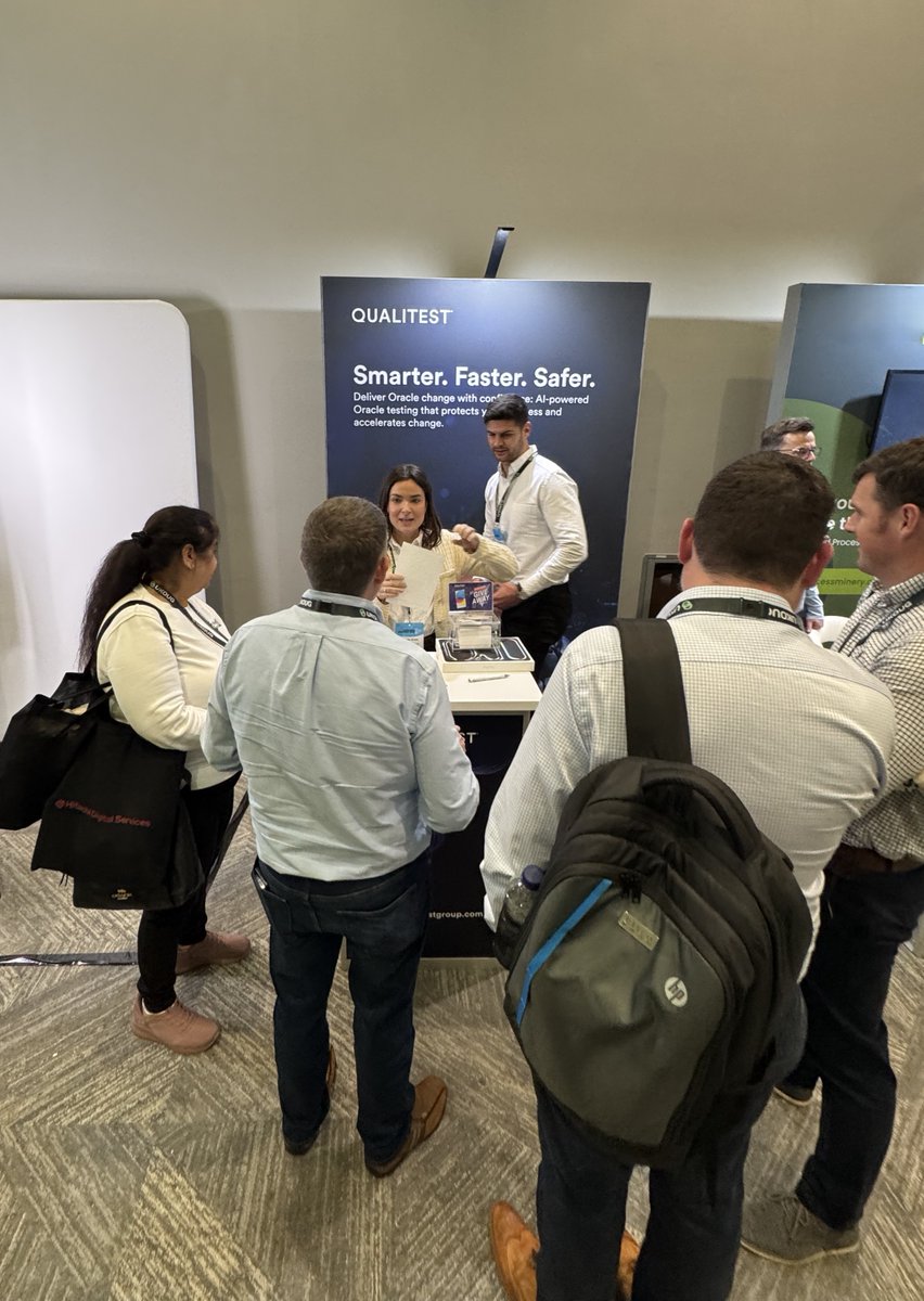 Qualitest's tweet image. That’s a wrap on Day 1 of #UKOUG2025!  

Great discussions yesterday on AI-driven quality. If you missed us, the @Qualitest team will be back at The Eastside Rooms today.  

See you there!

@UKOUG #OracleTesting #QualitestAtUKOUGDiscover2025