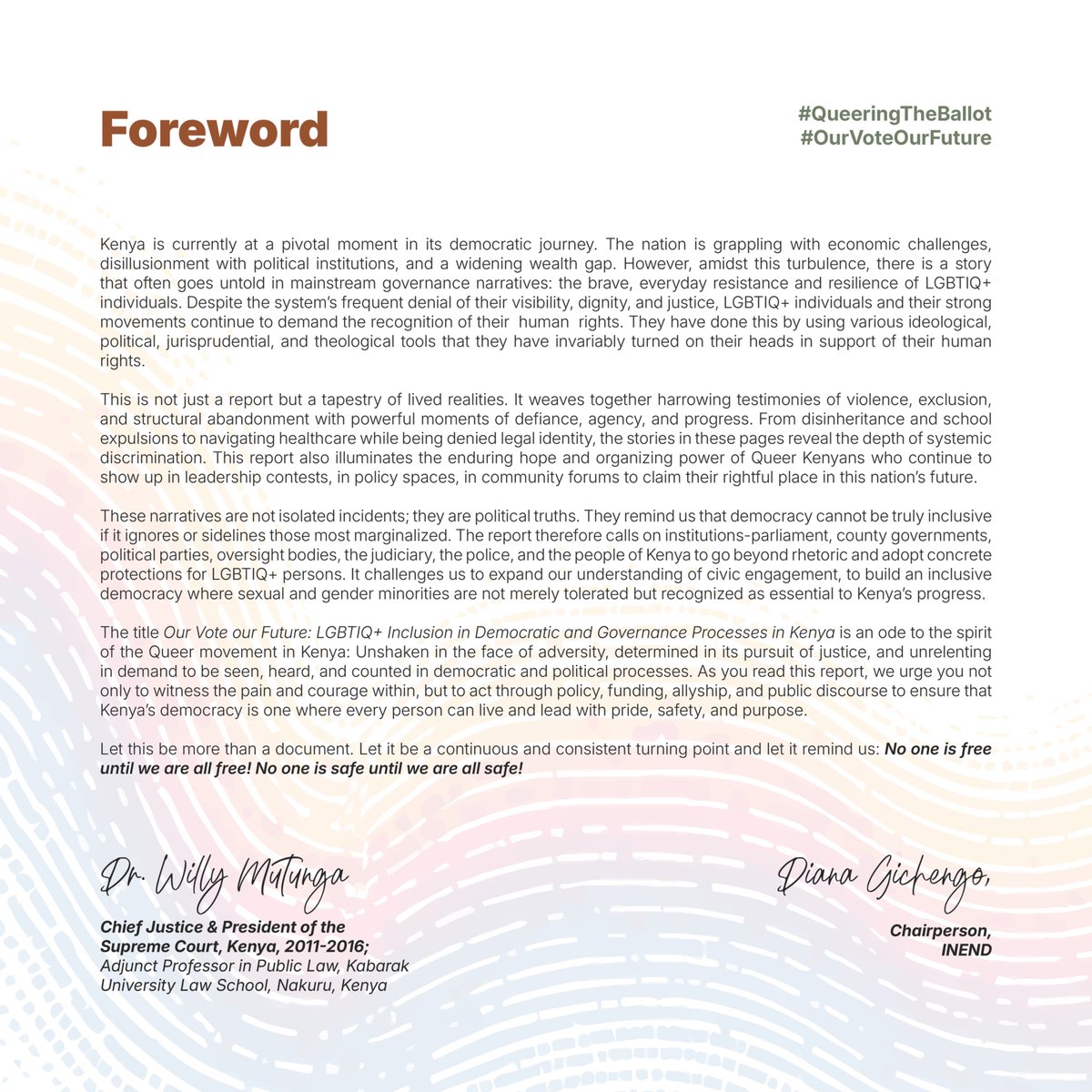 Initiative For Equality & Non Discrimination-INEND tweet media