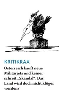 "Österreich kauft neue Militärjets und keiner schreit „Skandal“. Das Land wird doch nicht klüger werden?" #Bundesheer <a href="/sn_aktuell/">SN aktuell</a>
