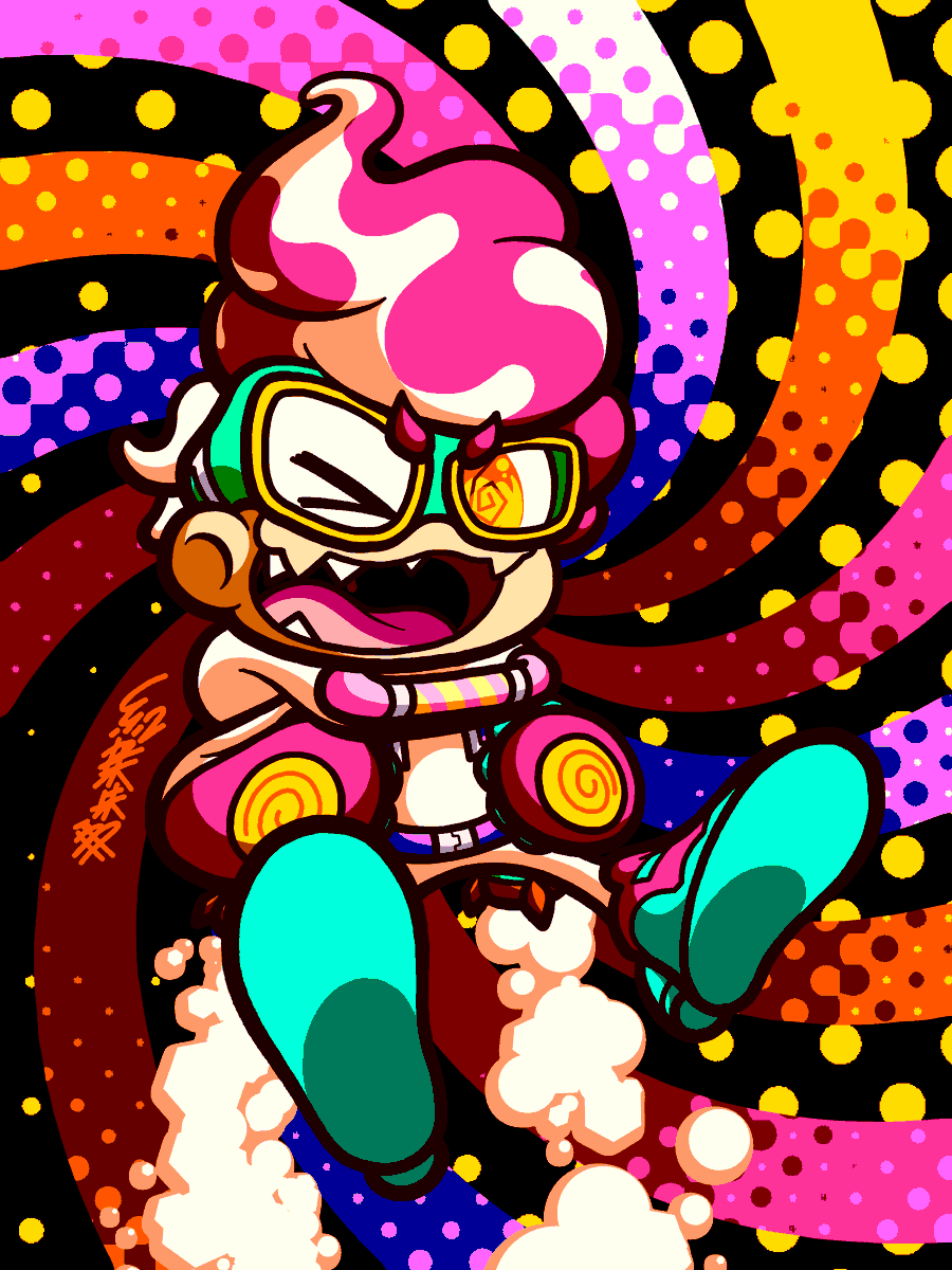 krashuri's tweet photo. I just think the new Bubble Bobble character is really cool.
新しいバブルボブルキャラめっちゃかっこいいと思いよね
#バブルボブル #シュガーダンジョン #ドン・ドルチェン
#BBSD #BubbleBobble #SugarDungeons #DonDolcen https://t.co/Fbs2Je7pyI
