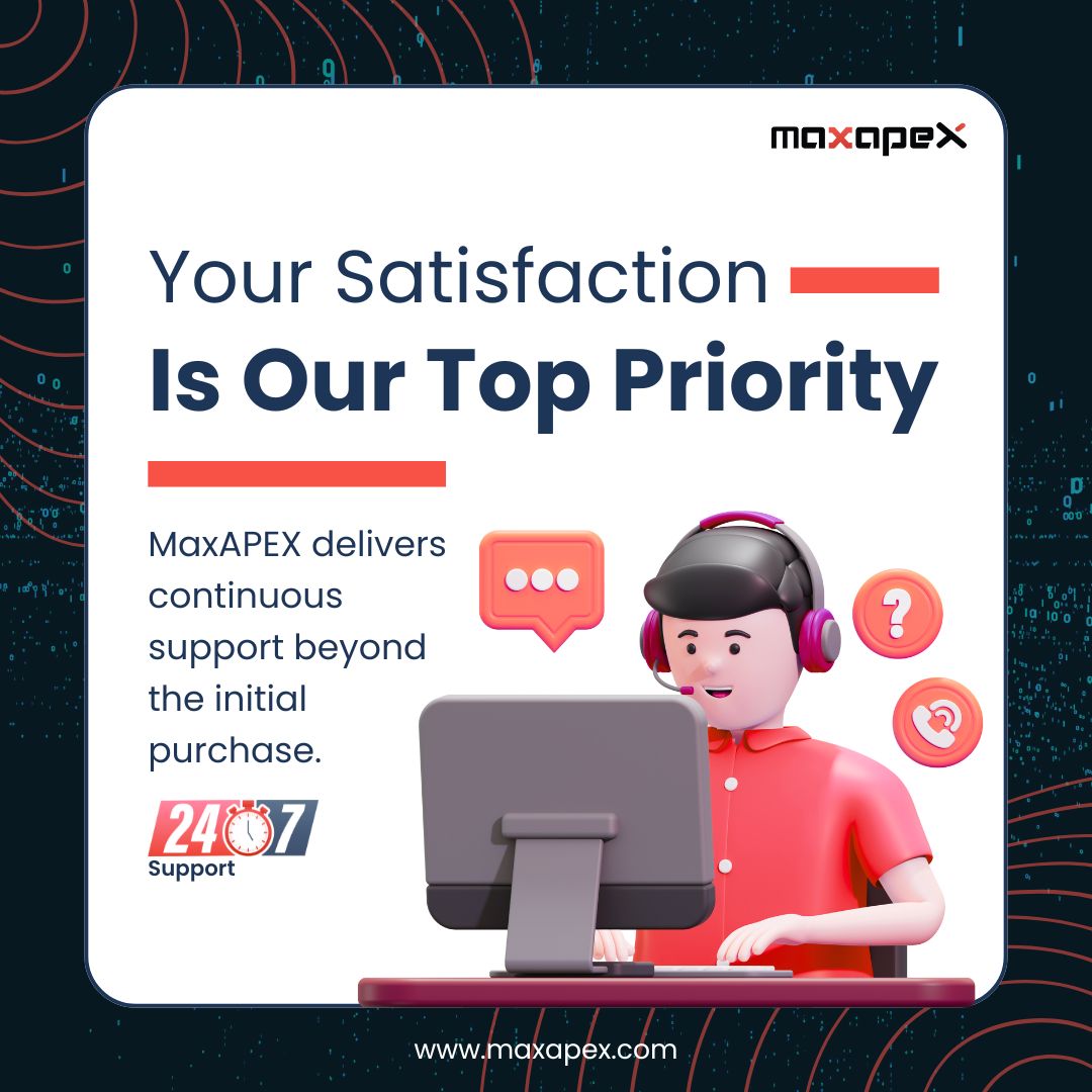 MaxApexHosting's tweet image. We&apos;re always here for you! 💡 MaxAPEX delivers continuous, 24/7 support because your satisfaction isn&apos;t just a goal, it&apos;s our top priority. For More Details Visit maxapex.com

#OracleAPEX #orclapex #LowCode #24x7Support #CustomerSatisfaction #TechSupport