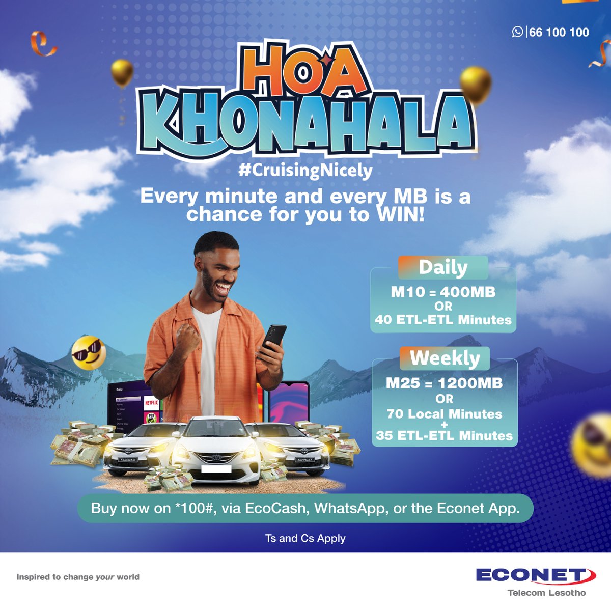 Econet Telecom Lesotho tweet media