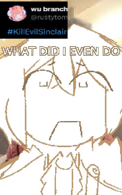 Evil Sinclair tweet media