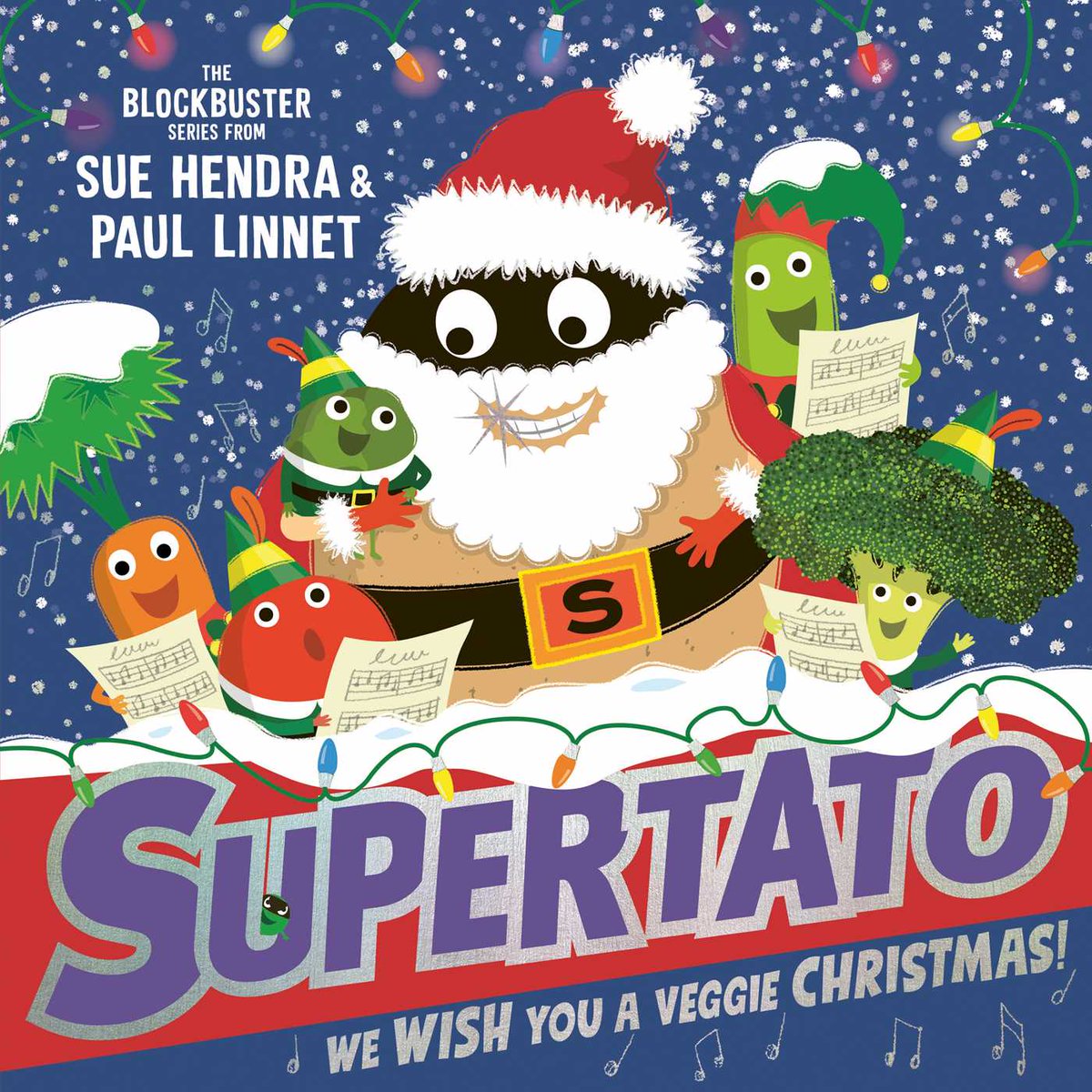 BST_PriLibrary's tweet image. What better way to start off our Christmas stories in the library with our youngest readers than the brand, new Supertato adventure by @sue_hendra and @paul_linnet!  The Evil Pea hates Christmas and wants to cancel it! What will happen? @simonkids_UK @BST_Tokyo @BST_PTA