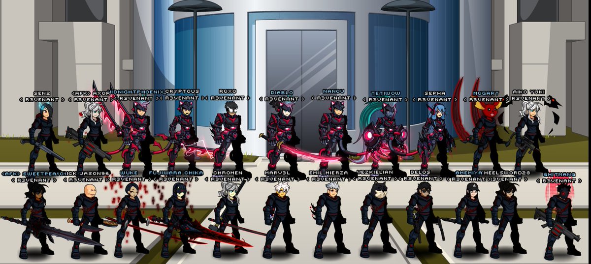 Kicking off the Cyber Monday event with some EBILISTIC Gear 😈⚡️

Of course you wont look half as cool as this 🗡️🔥, But the best you can do is ... TRY 💀

Below is the sneak peak from  a VERY private event 👀 Courtesy of <a href="/AlvaroAQW/">Alvaro</a> <a href="/Krystia_Ignis/">Krystia 🇧🇷</a>  
🎮💥

<a href="/Alina_AE/">Alina</a> 
<a href="/R3V_AQW/">R3venant</a>