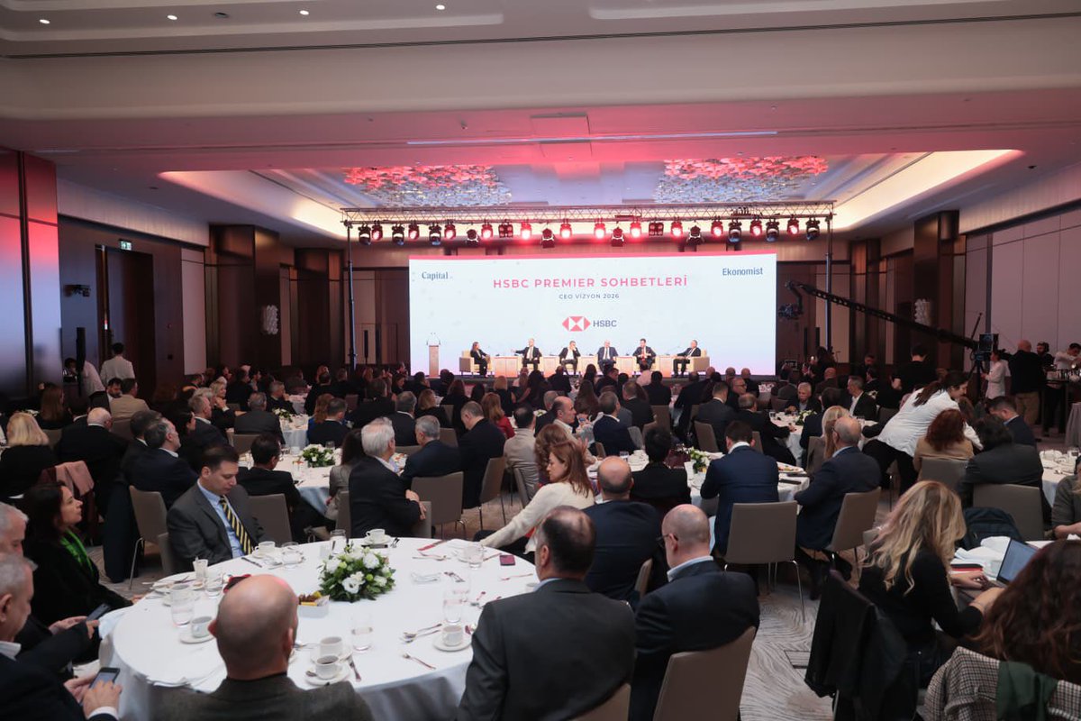 Ekonomist Dergisi ve <a href="/CapitalDergisi/">Capital</a> olarak 2025 yılının değerlendirmesini yapacağımız ve 2026'ya ilişkin plan ve öngörüleri konuşacağımız ‘HSBC PREMIER SOHBETLERİ CEO VİZYON’ toplantımızı HSBC Türkiye ana sponsorluğunda gerçekleştiriyoruz. 
<a href="/HSBC_TR/">HSBC Türkiye</a> #HSBCTürkiye