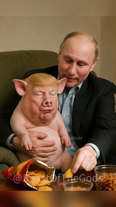 Putin to his Trumpiggy: “Next tell them to surrender Luhansk, Donetsk, Kherson, Zaporizhzhia and Crimea.“