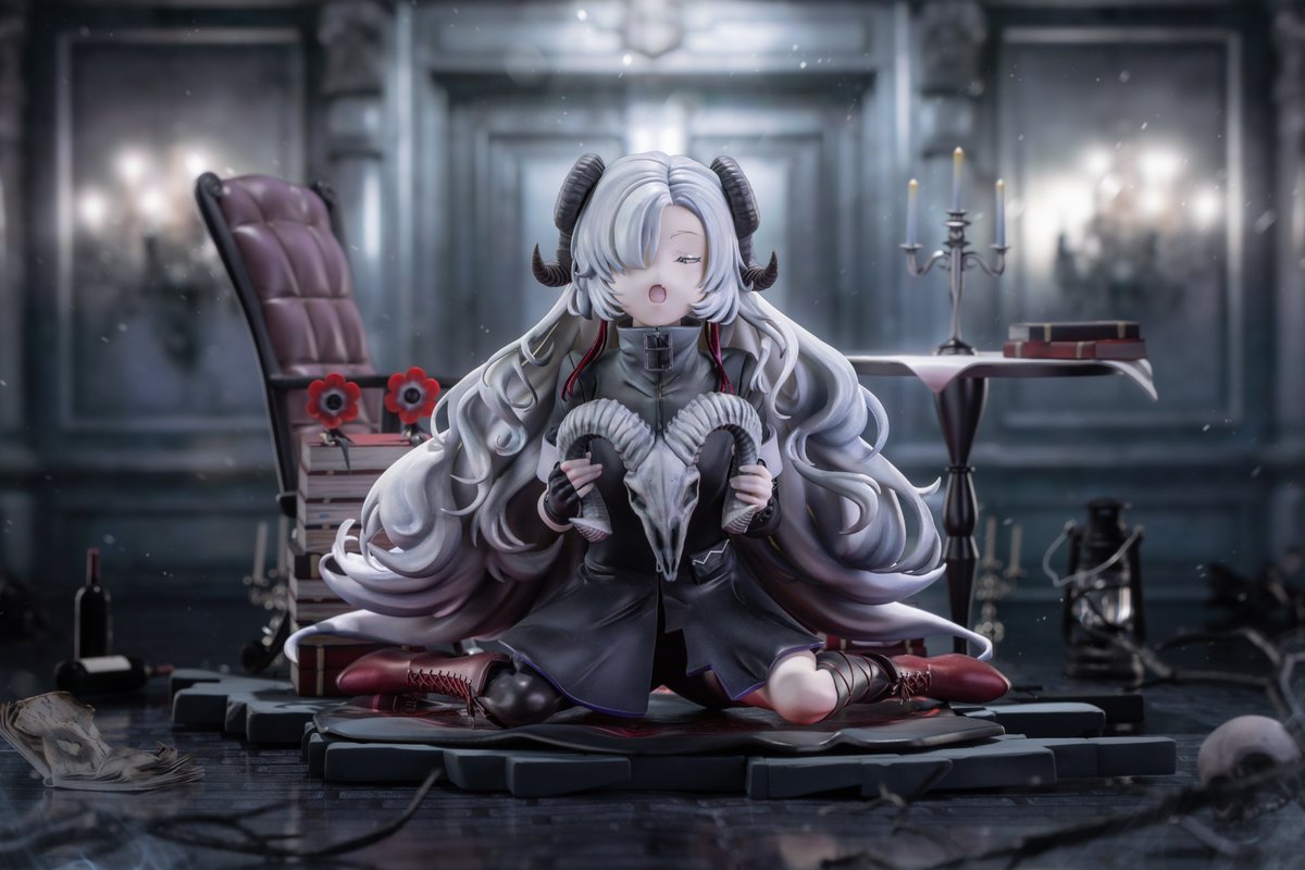 zipTop_Can's tweet photo. ヰ世界情緒-变异体 · 「Anemone Sheep」.Ver

—— 黒魔導師の秘儀詠唱

涂装： @zipTop_Can 
摄影： @shutwilight1651 

#ヰ世界情緒6thCountdown
#ヰ世界情緒6周年
#ヰ世界情緒美術部 https://t.co/p0UzSsy1XO