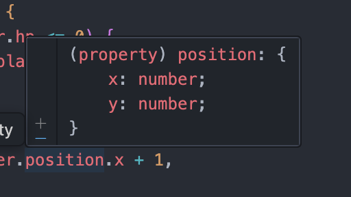 Wow, TIL that there's a + button in intellisense that expands a type.