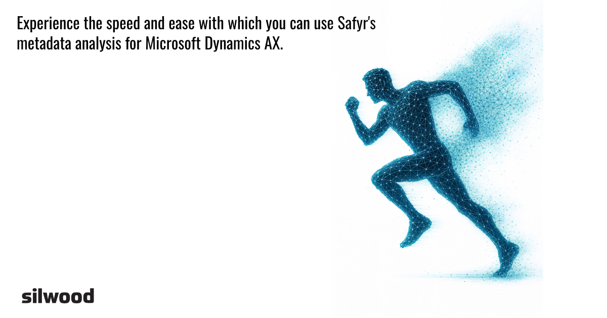Silwood_Safyr's tweet image. Experience the speed and ease with which you can use Safyr&apos;s metadata analysis for Microsoft Dynamics AX. #MSDynamics ow.ly/eMFB50WIilO