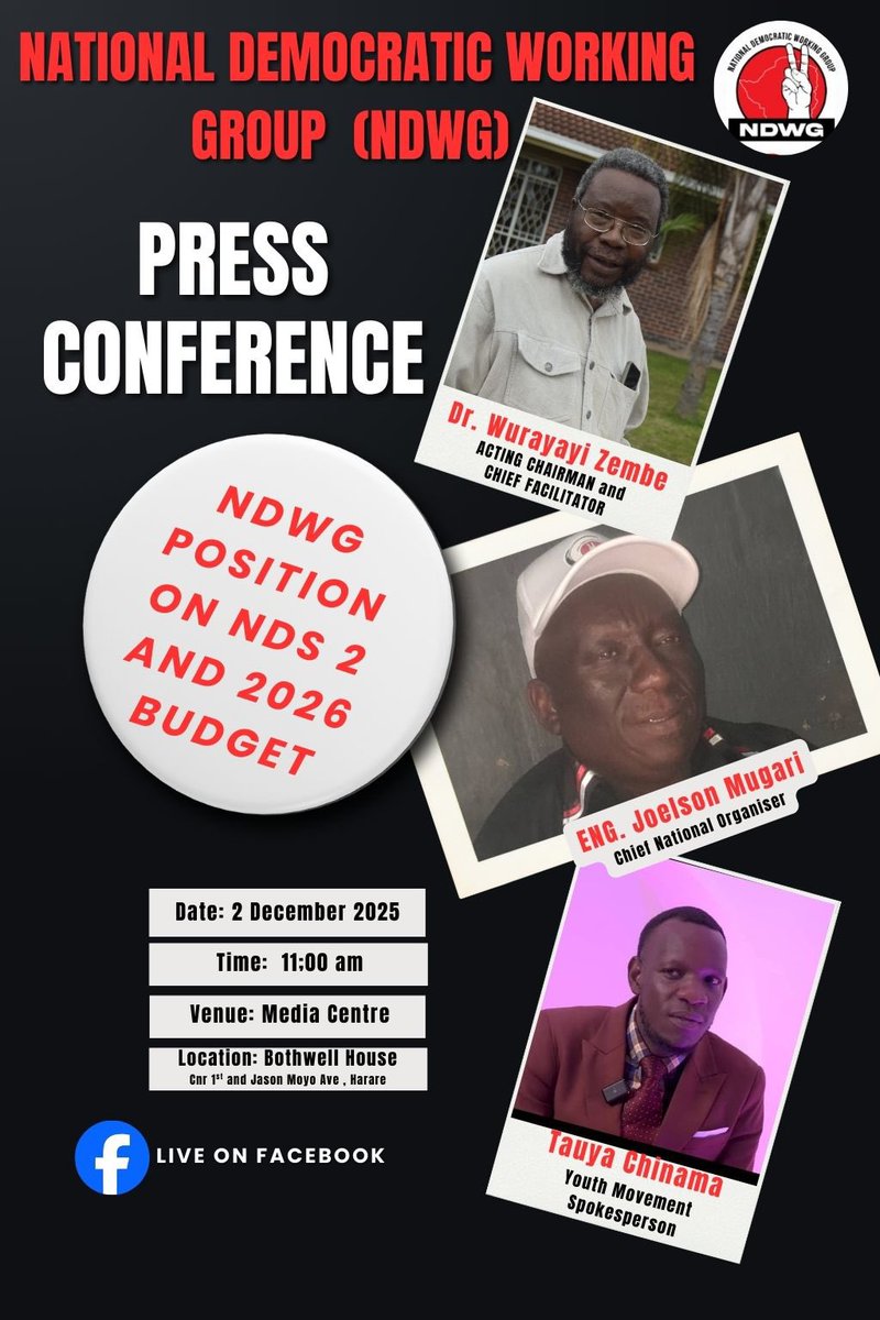 NDWG (@ndwgzimbabwe) on Twitter photo 