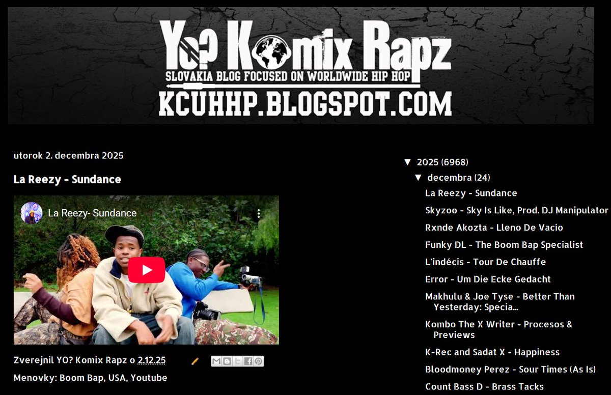 New Video
La Reezy - Sundance kcuhhp.blogspot.com/2025/12/la-ree…