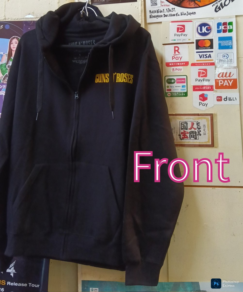 GMotomachi's tweet image. 🔥裏起毛で温い🔥🤘
#GUNSNROSES, #正規商品,CLASSIC LOGO ,Officially Licensed  #ZipHoodie |  #MOTOMACHIGLOBE三宮( #元町GLOBE三宮) #神戸  #三宮高架下  #ピアザ神戸  #ロックTシャツ  #メタルTシャツ  #バンドTシャツ  #映画Tシャツ  #ボクシングTシャツ 
⬇⬇⬇⬇⬇⬇ globewebstore.cart.fc2.com/ca236/1982/p-r…