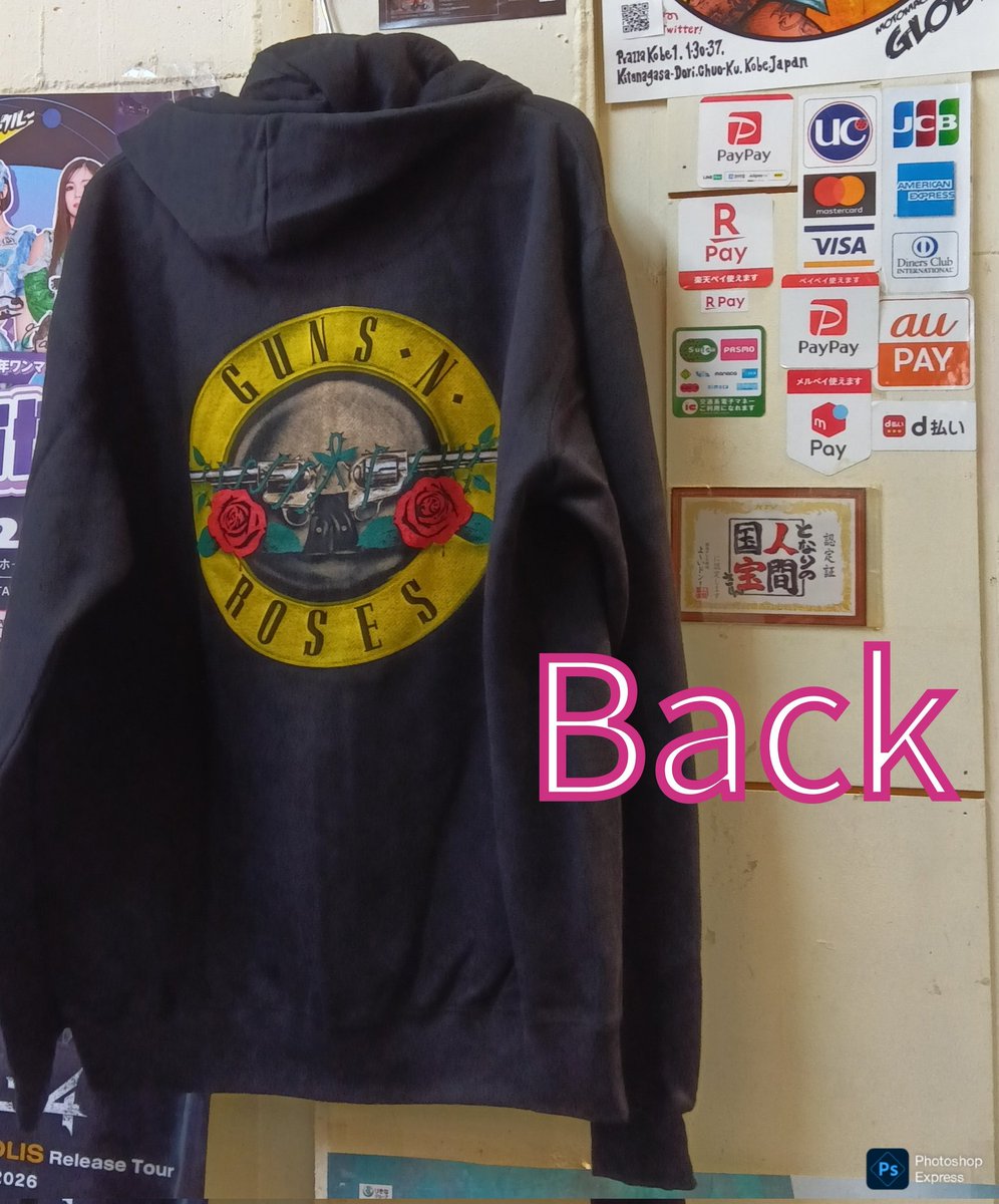 GMotomachi's tweet image. 🔥裏起毛で温い🔥🤘
#GUNSNROSES, #正規商品,CLASSIC LOGO ,Officially Licensed  #ZipHoodie |  #MOTOMACHIGLOBE三宮( #元町GLOBE三宮) #神戸  #三宮高架下  #ピアザ神戸  #ロックTシャツ  #メタルTシャツ  #バンドTシャツ  #映画Tシャツ  #ボクシングTシャツ 
⬇⬇⬇⬇⬇⬇ globewebstore.cart.fc2.com/ca236/1982/p-r…
