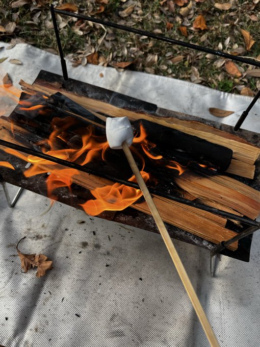 焚き火会なう🔥 