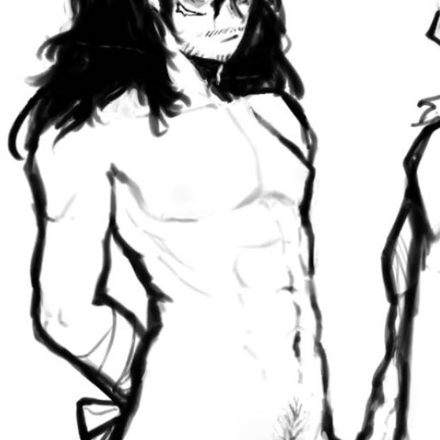 Welp there was an attempt gotta make him more hairy one day