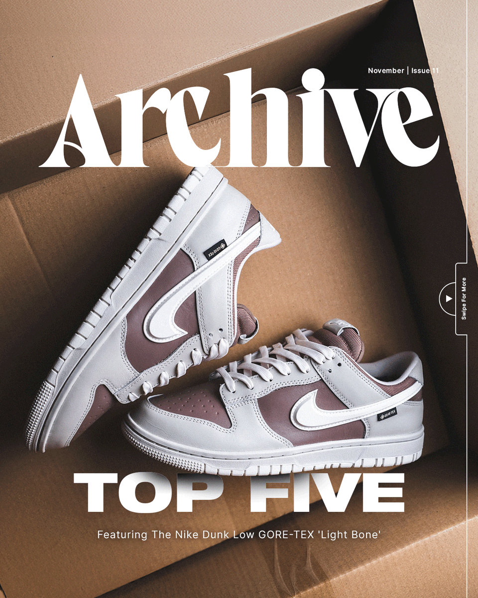 ArchiveSA's tweet image. Archive Top Five is a monthly series where we (together with you) choose the top 5 sneaker releases for each month, which we then narrow down at the end of the calendar year to crown the sneaker of the year

In no particular order - recapping our Top 5 Releases for the month of…