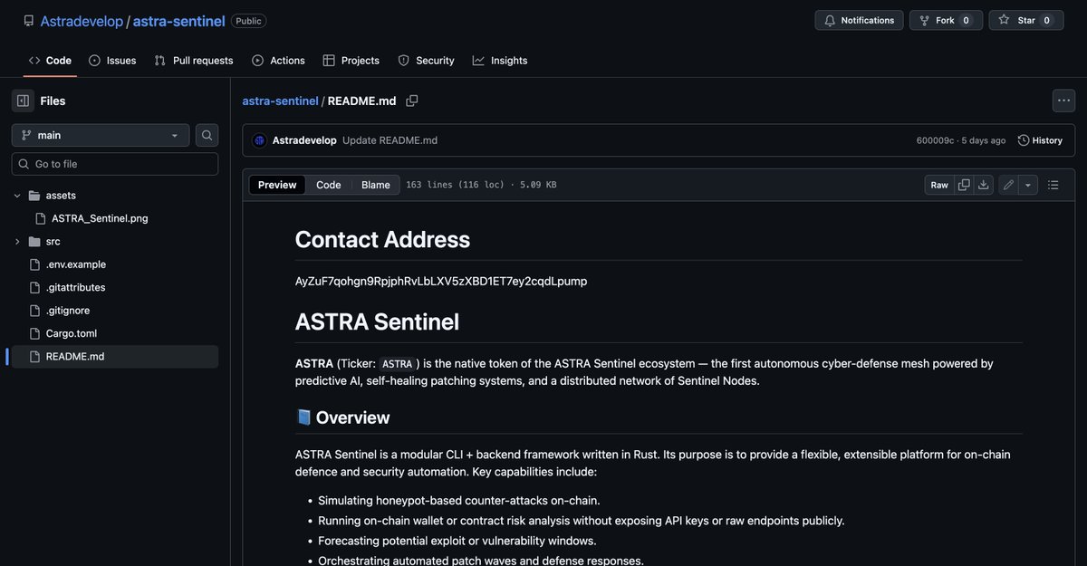 ASTRA Sentinel tweet media