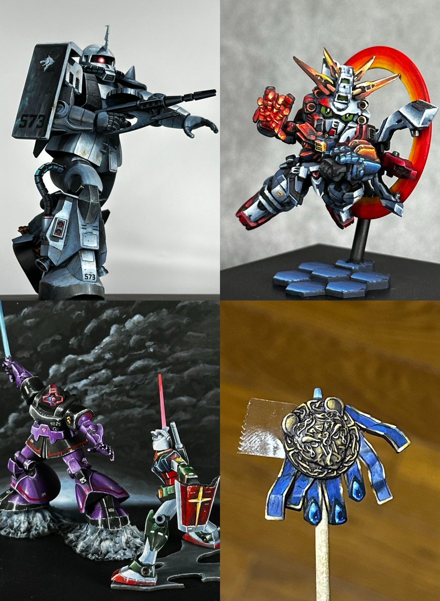 #12月になったのでフォロワーさんに自己紹介しようぜ

最近は筆塗り多めの模型アカウント。
今はガレージキットのミニチュアペイント（結構大きいですが）頑張ってます☺️