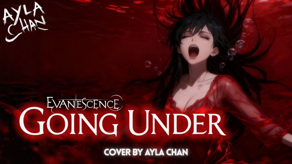 aylachanYT's tweet photo. "I'm GOING UNDER (Going Under) Drowning in You (Drowning in You) I'm Falling Forever (Falling Forever) I've got to break through... I'm GOING UNDER!" ♫
🎬https://t.co/PnR4XW1GY7 
#aylachan  #evanescence #goingunder https://t.co/rXgT3WWV4n
