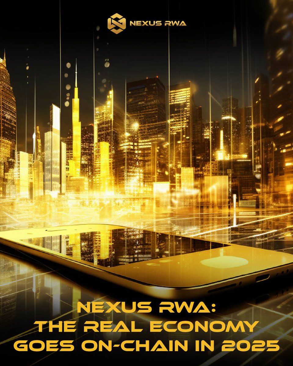 NexusRWA's tweet image. ⚡ Nexus RWA: The Real Economy Goes On-Chain in 2025 
Real-world tokenization has passed US$35B. Nexus is bringing real assets on-chain with transparent, yield-ready markets — turning real utility into real value.#NexusRWA #RWAUpdate #Web3Infrastructure #TokenizedAssets