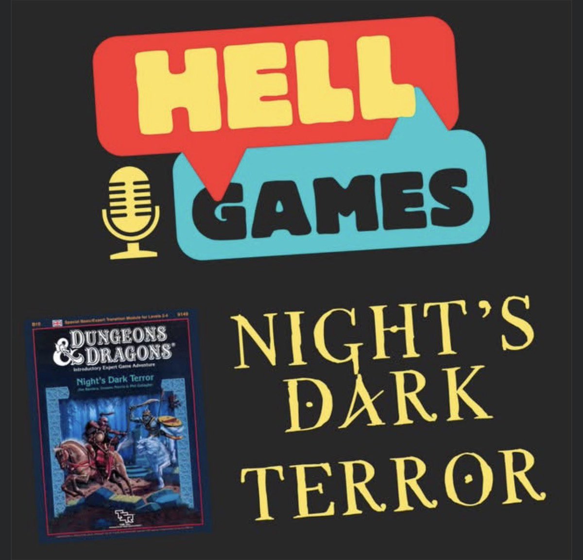 andreatupac's tweet image. HELL GAMES — Night’s Dark Terror
Era un po’ che mi chiedevate questa puntata, ed eccola qua!

👉 Puntata: open.spotify.com/episode/3I8ofv…

Hellwinter! linktr.ee/hellwinter
Iscriviti al Canale Telegram! t.me/thehellwinter

#hellwinter #podcast #becmi #dnd #osr #OSE #hellgames