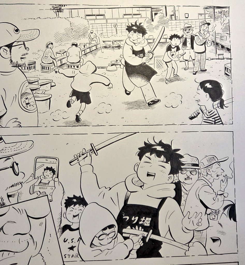 漫画描いてます！