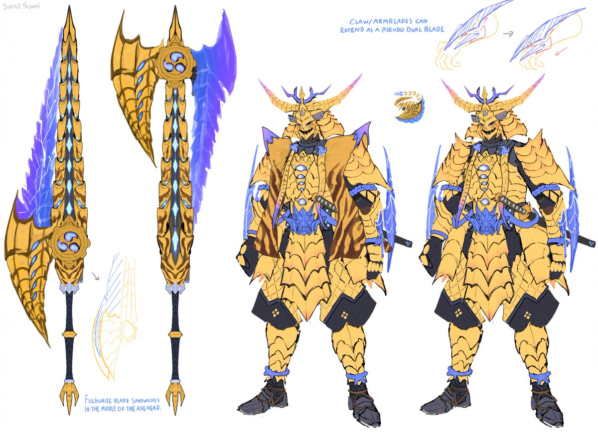 Original Rey Dau Armor and Switch Axe
#MonsterHunter #MHWilds