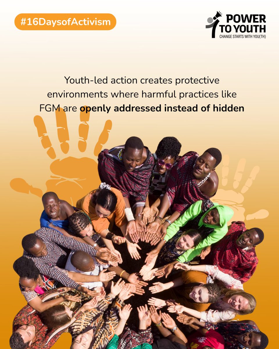 powertoyouth21's tweet image. We’re highlighting how youth leadership brings harmful norms into the light 🧡 Real protection starts when communities stop treating silence as culture. 
#16Days #UNiTE #ACTtoEndViolence #PowerinProtection