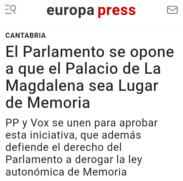 En las caballerizas de La Magdalena funcionó un campo de concentración franquista durante años. Es un hecho.
<a href="/ppcantabria/">ppcantabria</a> y <a href="/Vox_Cantabria/">VOX Cantabria</a> no quieren memoria: quieren silencio. Y el silencio siempre favorece a los verdugos, nunca a las víctimas.
#NuncaMás