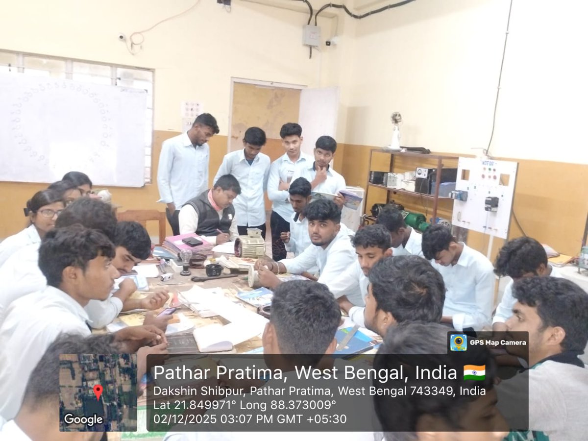 GPatharpratima's tweet image. Transforming talent into technical excellence!
At Patharpratima Government ITI, every student steps closer to a confident, career-ready future.
#CareerReady #TechnicalTraining #ppgiti