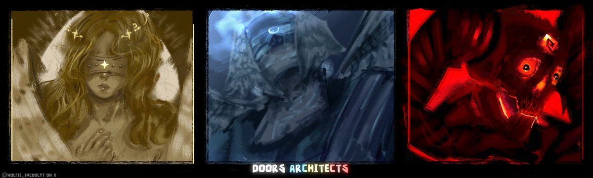 Wolfie_ImcoolYT's tweet image. #DOORS #robloxdoors #doorsfanart #roblox