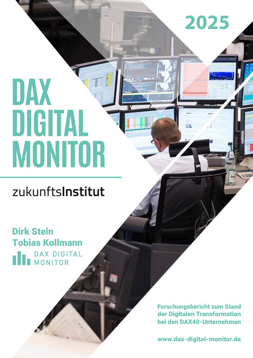 Der #DAX #DIGITAL #MONITOR 2025 ist da! KI wird zum Top-Thema, doch die dafür notwendigen Führungskompetenzen fehlen, und die Vergütungsanreize für die Digitalisierung wurden auch noch drastisch reduziert. Zudem dramatisch: Nur noch 30 % der DAX40-Konzerne erfüllen alle Kriterien