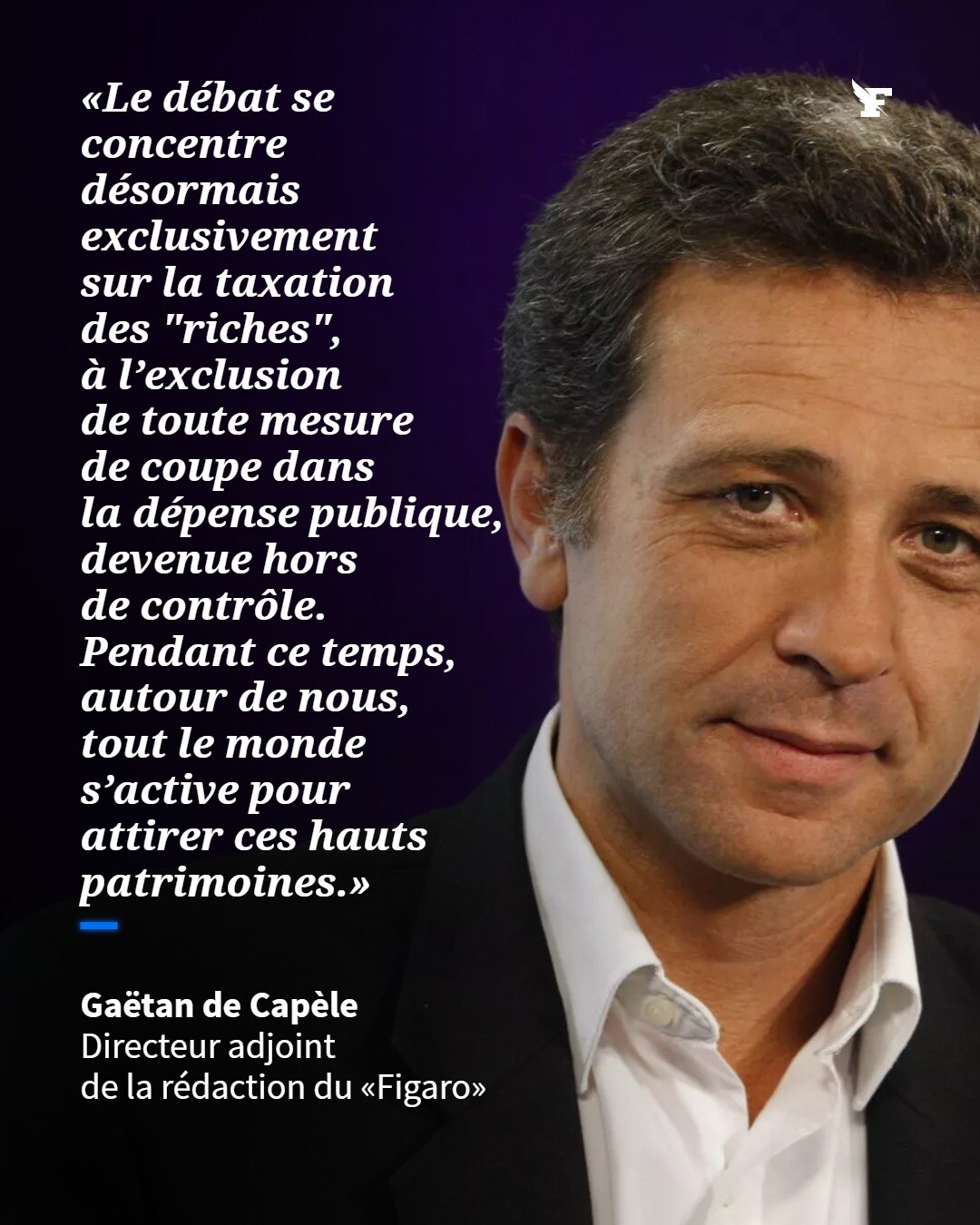 Les préconisations de la Cour des comptes de taxer davantage les contribuables les plus aisés sont du pain bénit pour Olivier Faure. →