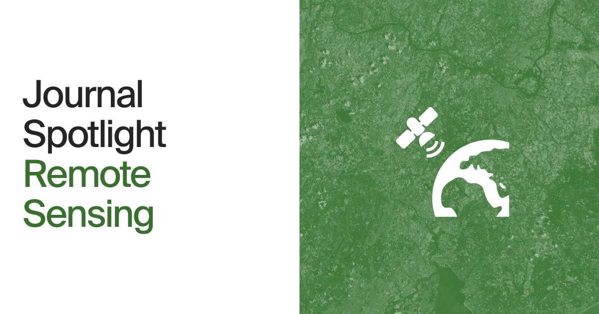 MDPIOpenAccess's tweet image. This month, we’re shining our journal spotlight onto @RemoteSens_MDPI (ISSN 2072-4292), an international, peer-reviewed, Open Access journal on the science and applications of remote sensing technology. 

Learn more: brnw.ch/21wXZGY

#MDPI #OpenAccess #RemoteSensing