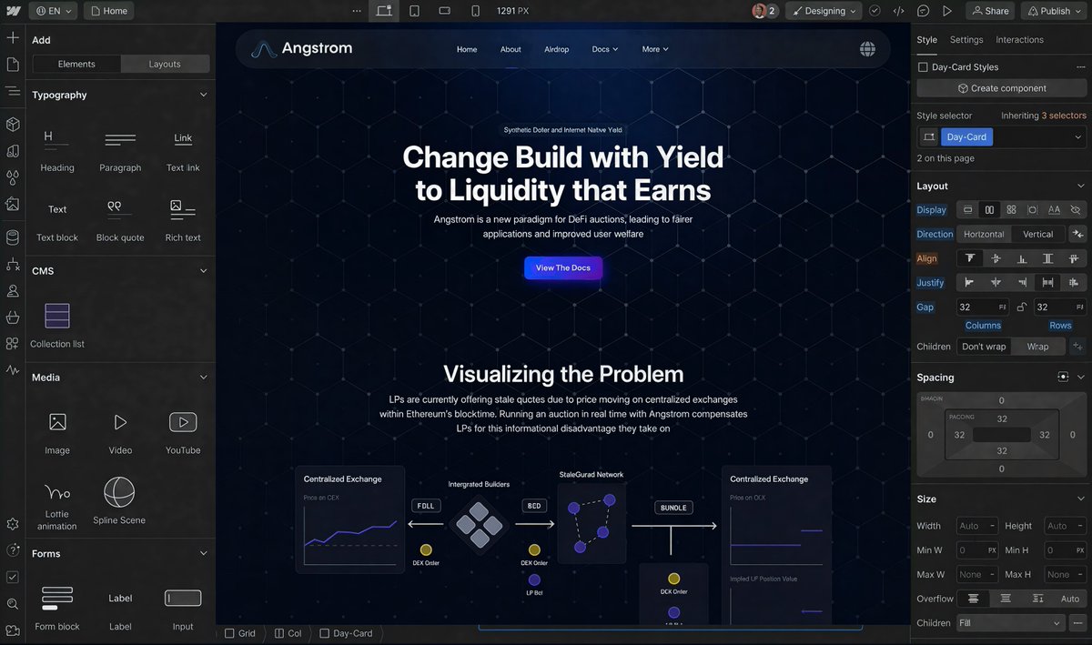 madzadev's tweet image. 3. Webflow - Design and launch websites visually

Webflow is a powerful website design tool that allows designers and developers to create responsive, real-world-ready sites in no time without the need for coding.

🌎 Website Link: webflow.com