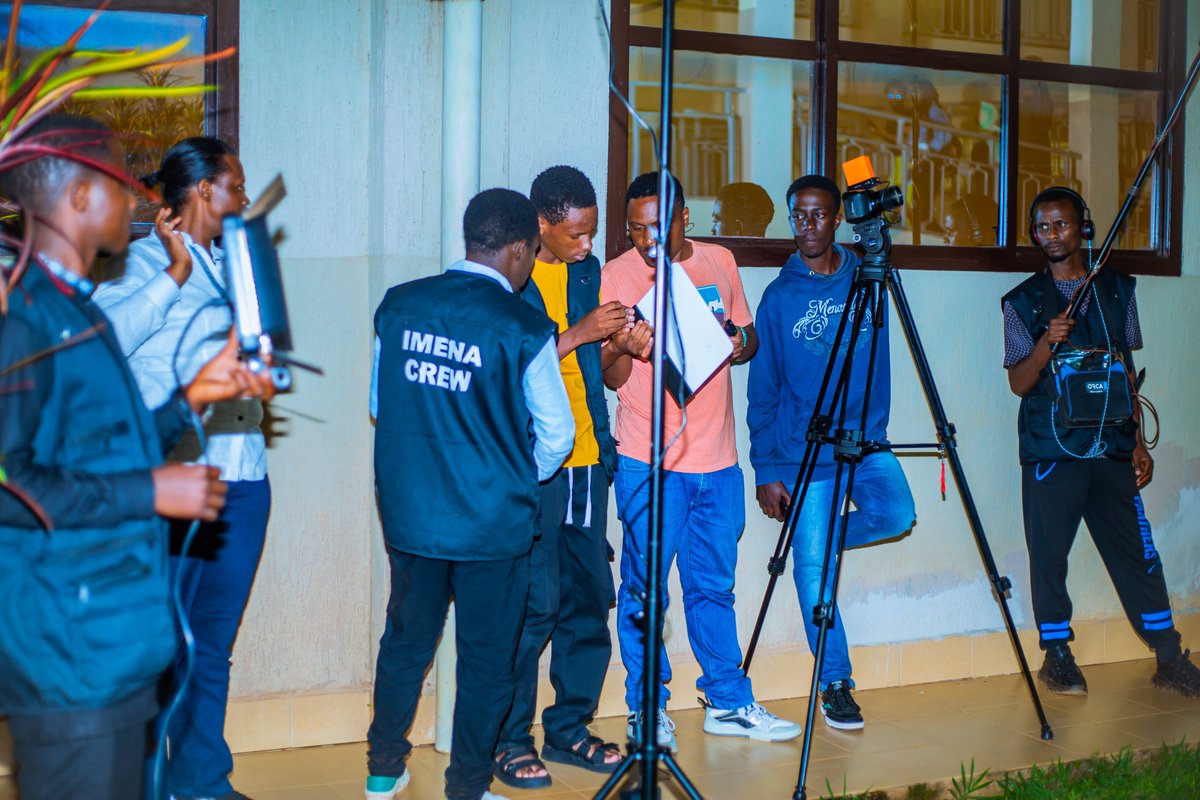 imena_pro's tweet image. Nothing beats the energy of young filmmakers learning by doing. Passion, teamwork, and focus — the heart of every great production. @HuyeDistrict @PSF_Rwanda #BreakingtheSilence #BehindTheScenes