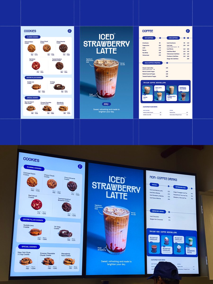 shantanukmr's tweet photo. In Figma vs IRL

New menu design for Dohful Cookies https://t.co/vWVdJ6qlYO