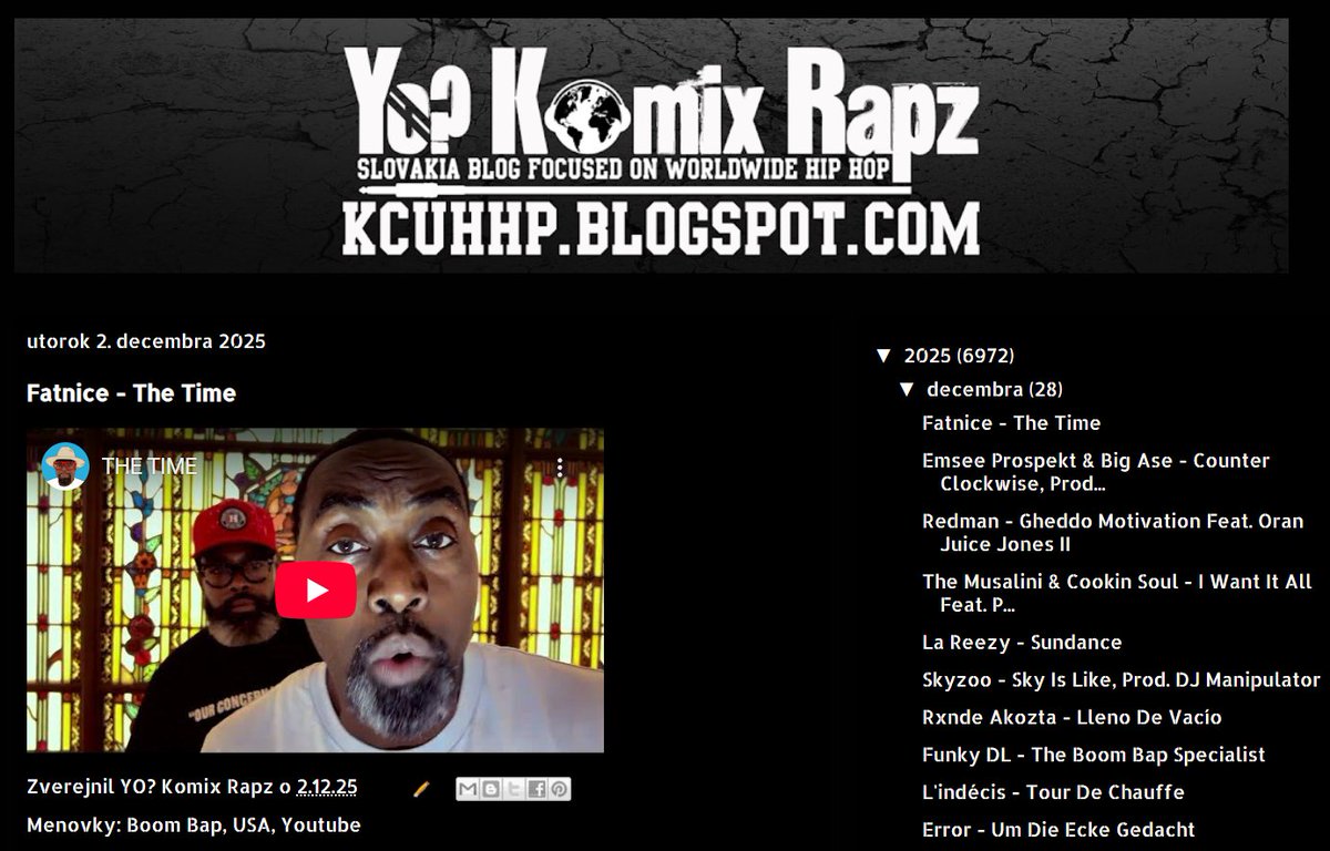 New Video
Fatnice - The Time kcuhhp.blogspot.com/2025/12/fatnic…