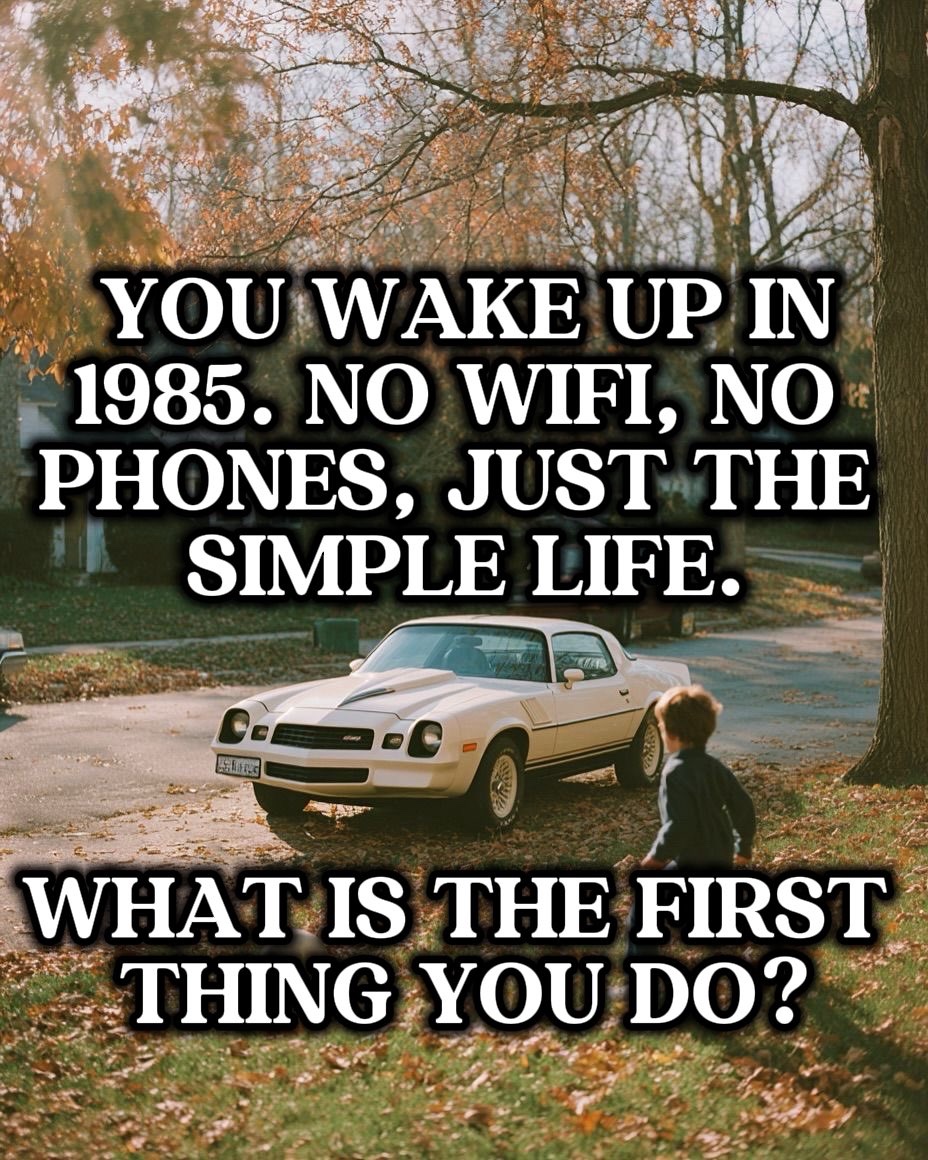 What do you do first?